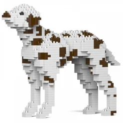 Jekca - Dalmatian 01-M02 - Big - Lego - Sculpture - Construction - 4D - Brick Animals - Toys - Avvenice^ Games