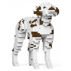 Jekca - Dalmatian 01S-M02 - Lego - Sculpture - Construction - 4D - Brick Animals - Toys - Avvenice^ Games