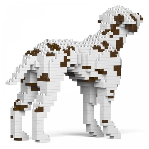 Jekca - Dalmatian 01S-M02 - Lego - Sculpture - Construction - 4D - Brick Animals - Toys - Avvenice^ Games