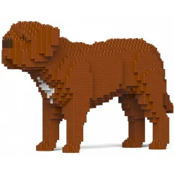 Jekca - Dogue De Bordeaux 01 - Big - Lego - Sculpture - Construction - 4D - Brick Animals - Toys - Avvenice^ Games