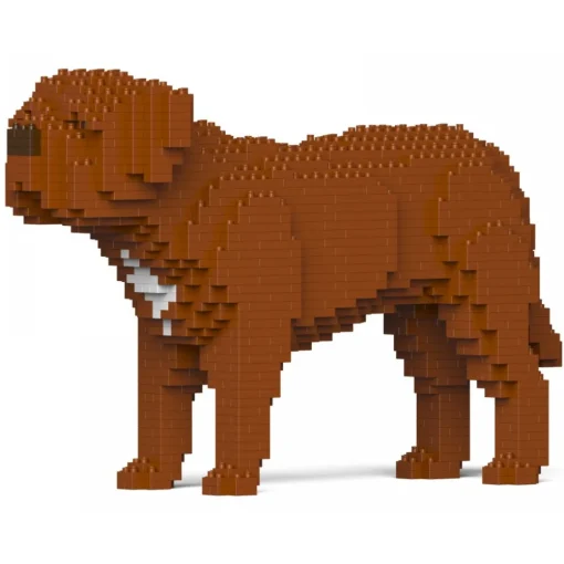 Jekca - Dogue De Bordeaux 01S - Lego - Sculpture - Construction - 4D - Brick Animals - Toys - Avvenice^ Games
