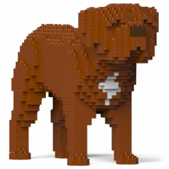 Jekca - Dogue De Bordeaux 01 - Big - Lego - Sculpture - Construction - 4D - Brick Animals - Toys - Avvenice^ Games
