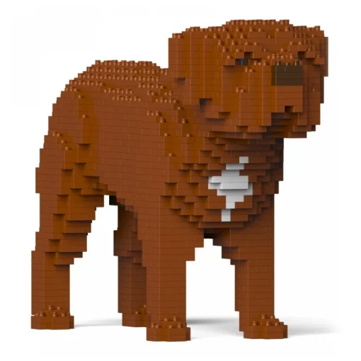 Jekca - Dogue De Bordeaux 01S - Lego - Sculpture - Construction - 4D - Brick Animals - Toys - Avvenice^ Games