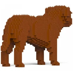 Jekca - Dogue De Bordeaux 01S - Lego - Sculpture - Construction - 4D - Brick Animals - Toys - Avvenice^ Games