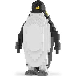 Jekca - Emperor Penguin 01 - Big - Lego - Sculpture - Construction - 4D - Brick Animals - Toys - Avvenice