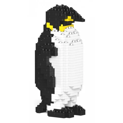 Jekca - Emperor Penguin 03S - Lego - Sculpture - Construction - 4D - Brick Animals - Toys - Avvenice^ Games