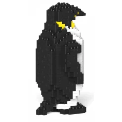 Jekca - Emperor Penguin 03S - Lego - Sculpture - Construction - 4D - Brick Animals - Toys - Avvenice^ Games