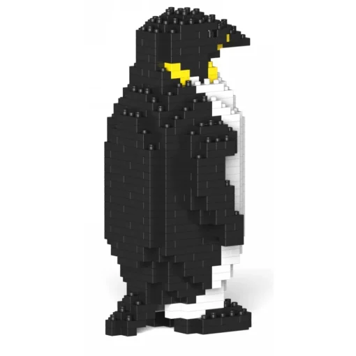 Jekca - Emperor Penguin 03S - Lego - Sculpture - Construction - 4D - Brick Animals - Toys - Avvenice^ Games