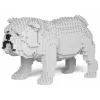 Jekca - English Bulldog 01-M02 - Big - Lego - Sculpture - Construction - 4D - Brick Animals - Toys - Avvenice