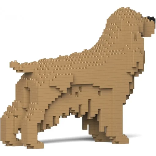 Jekca - English Cocker Spaniel 01-M01 - Big - Lego - Sculpture - Construction - 4D - Brick Animals - Toys - Avvenice^ Games