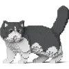 Jekca - Exotic Shorthair Cat 01S-M02 - Lego - Sculpture - Construction - 4D - Brick Animals - Toys - Avvenice^ Games