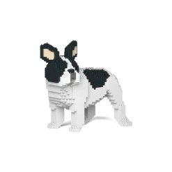 Jekca - French Bulldog - Dog - 03S-M04 - Lego - Sculpture - Construction - 4D - Brick Animals - Toys - Avvenice^ Games