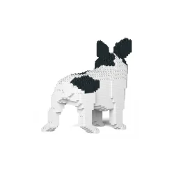 Jekca - French Bulldog - Dog - 03S-M04 - Lego - Sculpture - Construction - 4D - Brick Animals - Toys - Avvenice^ Games