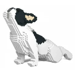 Jekca - French Bulldog 05-M04 - Big - Lego - Sculpture - Construction - 4D - Brick Animals - Toys - Avvenice^ Games