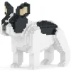 Jekca - French Bulldog 02-M04 - Big - Lego - Sculpture - Construction - 4D - Brick Animals - Toys - Avvenice^ Games