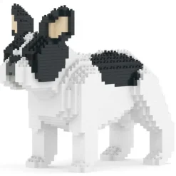Jekca - French Bulldog 02-M04 - Big - Lego - Sculpture - Construction - 4D - Brick Animals - Toys - Avvenice^ Games