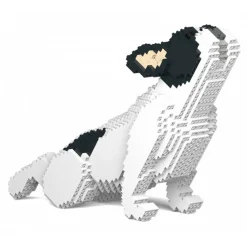 Jekca - French Bulldog 05-M04 - Big - Lego - Sculpture - Construction - 4D - Brick Animals - Toys - Avvenice^ Games