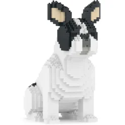 Jekca - French Bulldog 04-M04B (Version 2024) - Lego - Sculpture - Construction - 4D - Brick Animals - Toys - Avvenice^ Games