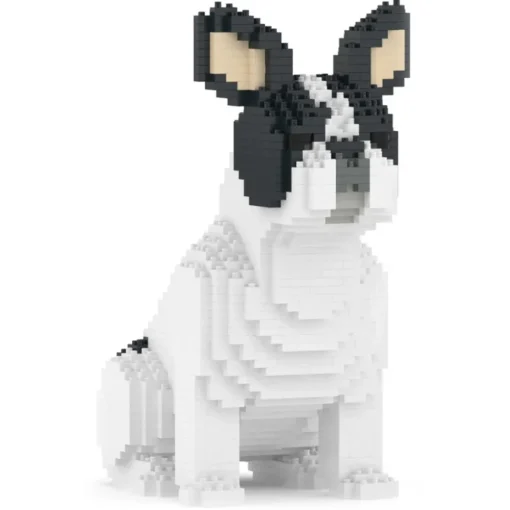 Jekca - French Bulldog 04-M04B (Version 2024) - Lego - Sculpture - Construction - 4D - Brick Animals - Toys - Avvenice^ Games