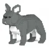 Jekca - French Bulldog 02S-M05 - Lego - Sculpture - Construction - 4D - Brick Animals - Toys - Avvenice