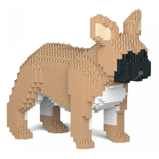 Jekca - French Bulldog 02S-M01 - Lego - Sculpture - Construction - 4D - Brick Animals - Toys - Avvenice^ Games
