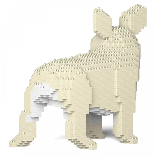 Jekca - French Bulldog 03S-M02 - Lego - Sculpture - Construction - 4D - Brick Animals - Toys - Avvenice^ Games