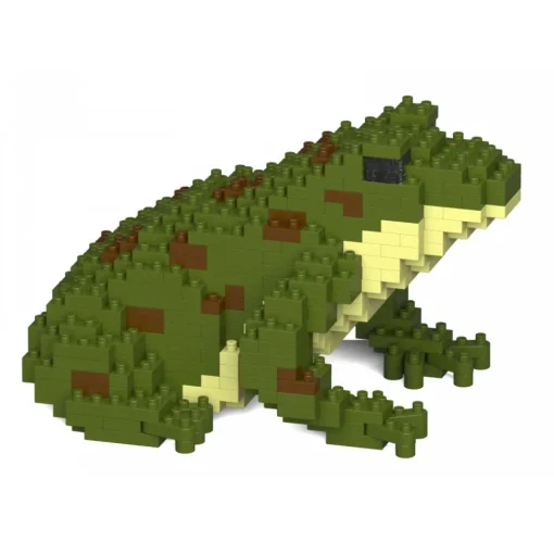 Jekca - Frog 01S-M02 - Lego - Sculpture - Construction - 4D - Brick Animals - Toys - Avvenice^ Games