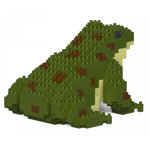 Jekca - Frog 01S-M02 - Lego - Sculpture - Construction - 4D - Brick Animals - Toys - Avvenice^ Games