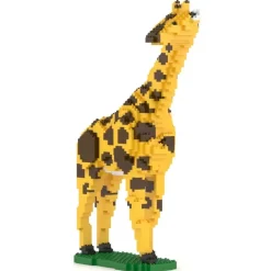 Jekca - Giraffe 01 - Big - Lego - Sculpture - Construction - 4D - Brick Animals - Toys - Avvenice^ Games