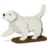 Jekca - Golden Retriever 05-M01 - Big - Lego - Sculpture - Construction - 4D - Brick Animals - Toys - Avvenice^ Games