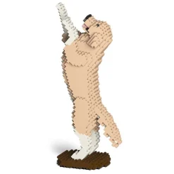 Jekca - Golden Retriever 04-M01 - Big - Lego - Sculpture - Construction - 4D - Brick Animals - Toys - Avvenice^ Games