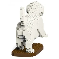 Jekca - Golden Retriever 05-M01 - Big - Lego - Sculpture - Construction - 4D - Brick Animals - Toys - Avvenice^ Games