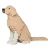 Jekca - Golden Retriever 03S-M01 - Lego - Sculpture - Construction - 4D - Brick Animals - Toys - Avvenice^ Games