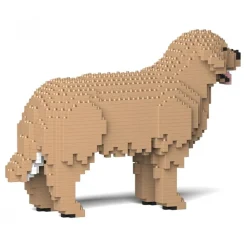 Jekca - Golden Retriever 01S-M04 - Lego - Sculpture - Construction - 4D - Brick Animals - Toys - Avvenice^ Games