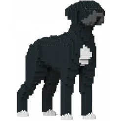 Jekca - Great Dane 01-M02 - Big - Lego - Sculpture - Construction - 4D - Brick Animals - Toys - Avvenice