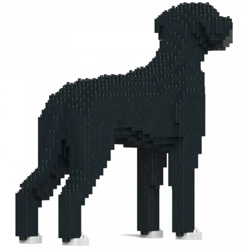 Jekca - Great Dane 01-M02 - Big - Lego - Sculpture - Construction - 4D - Brick Animals - Toys - Avvenice