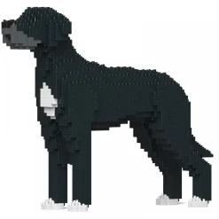 Jekca - Great Dane 01S-M02 - Lego - Sculpture - Construction - 4D - Brick Animals - Toys - Avvenice^ Games