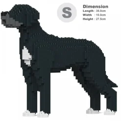 Jekca - Great Dane 01S-M02 - Lego - Sculpture - Construction - 4D - Brick Animals - Toys - Avvenice^ Games