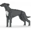 Jekca - Greyhound 01-M03 - Big - Lego - Sculpture - Construction - 4D - Brick Animals - Toys - Avvenice^ Games