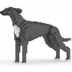 Jekca - Greyhound 01-M03 - Big - Lego - Sculpture - Construction - 4D - Brick Animals - Toys - Avvenice^ Games