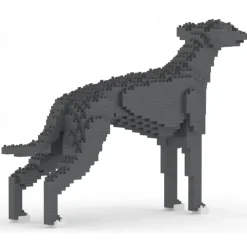 Jekca - Greyhound 01-M03 - Big - Lego - Sculpture - Construction - 4D - Brick Animals - Toys - Avvenice^ Games