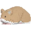 Jekca - Hamster 02-M01 - Big - Lego - Sculpture - Construction - 4D - Brick Animals - Toys - Avvenice^ Games