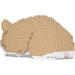 Jekca - Hamster 02-M01 - Big - Lego - Sculpture - Construction - 4D - Brick Animals - Toys - Avvenice^ Games