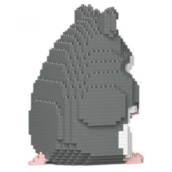 Jekca - Hamster 01S-M02 - Lego - Sculpture - Construction - 4D - Brick Animals - Toys - Avvenice^ Games