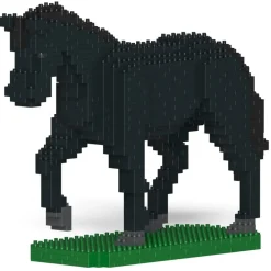 Jekca - Horse 02-M03 - Big - Lego - Sculpture - Construction - 4D - Brick Animals - Toys - Avvenice^ Games