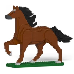 Jekca - Horse 03S-M01 - Lego - Sculpture - Construction - 4D - Brick Animals - Toys - Avvenice^ Games