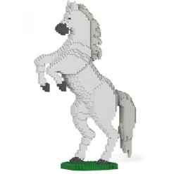 Jekca - Horse 03S-M02 - Lego - Sculpture - Construction - 4D - Brick Animals - Toys - Avvenice^ Games