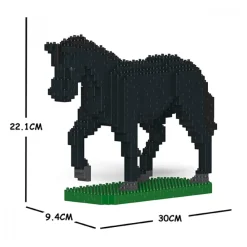 Jekca - Horse 02S-M03 - Lego - Sculpture - Construction - 4D - Brick Animals - Toys - Avvenice^ Games