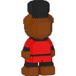 Jekca - Bear (King’s Guard) 01 - Lego - Sculpture - Construction - 4D - Brick Animals - Toys - Avvenice