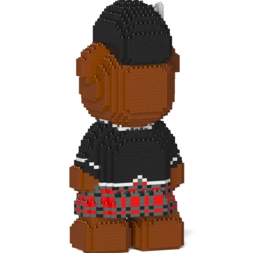 Jekca - Bear (Scottish) 01 - Big - Lego - Sculpture - Construction - 4D - Brick Animals - Toys - Avvenice